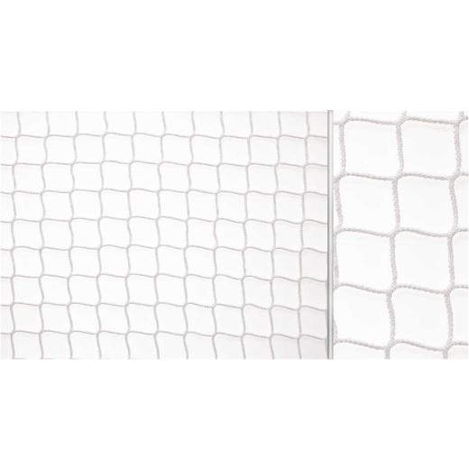 Rollhockey Tornetz 1,70 m breit 1,05 m hoch weiß 4 mm stark Maschenweite 40 mm oben 65 cm unten 110 cm tief