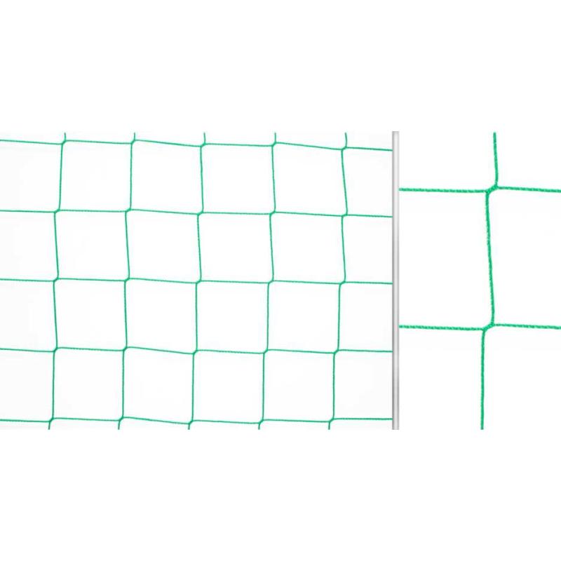 Fußball Tornetz 1,90x1,30m mit 2,3mm Netzstärke für Mini Fußballtor 1,80x1,20m