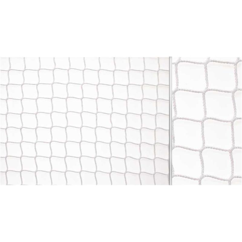 Rollhockey Tornetz 1,70 m breit 1,05 m hoch weiß 3 mm stark Maschenweite 40 mm oben 35 cm unten 92 cm tief