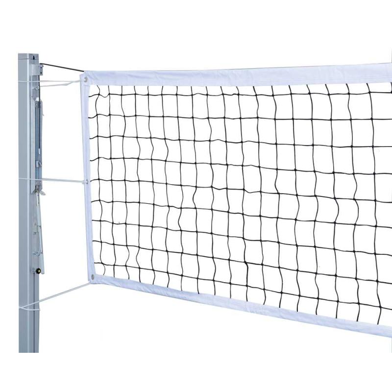 Volleyballnetze Turnier 3 mm stark schwarz gemäß DVV 1