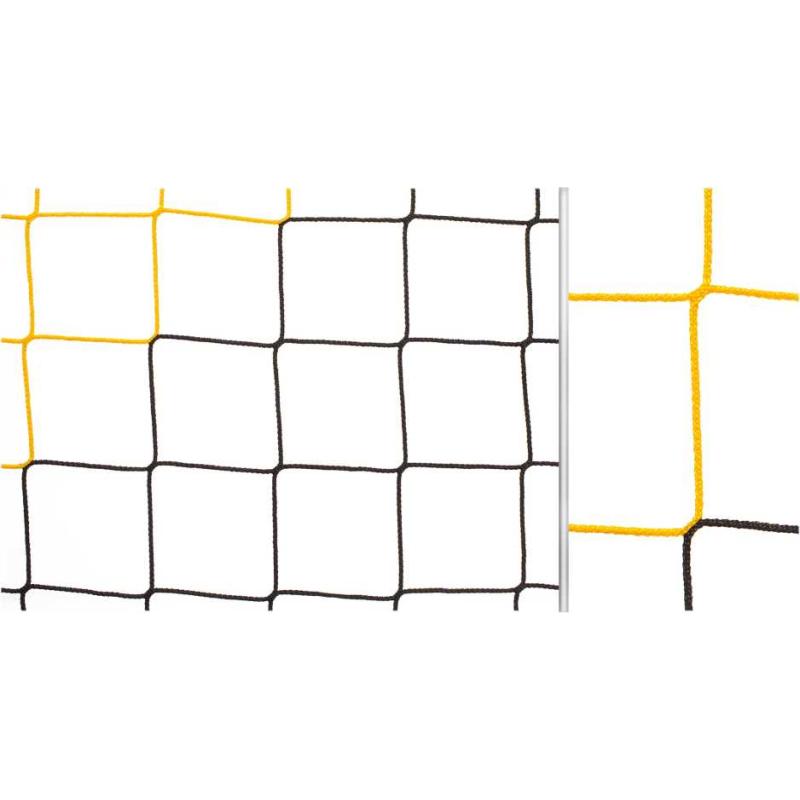 Ballfangnetze zweifarbig für Fußball 4 mm stark Maschenweite 120 mm