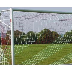 Fußball Tornetze 5 x 2 m zweifarbig in Vereinsfarben für Jugendtore, alle Varianten nach Wahl
