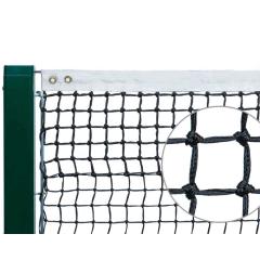 Geknotete Tennisnetze mit Doppelreihen, verschiedene Varianten nach Wahl